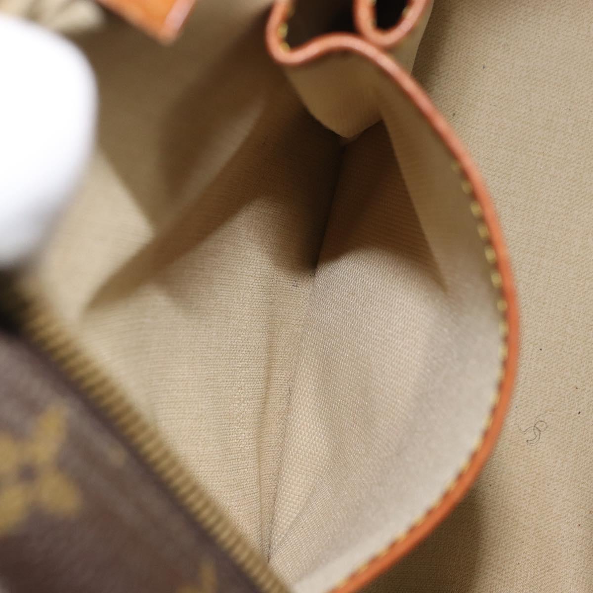 LOUIS VUITTON Monogram Deauville Hand Bag M47270 LV Auth BA8555