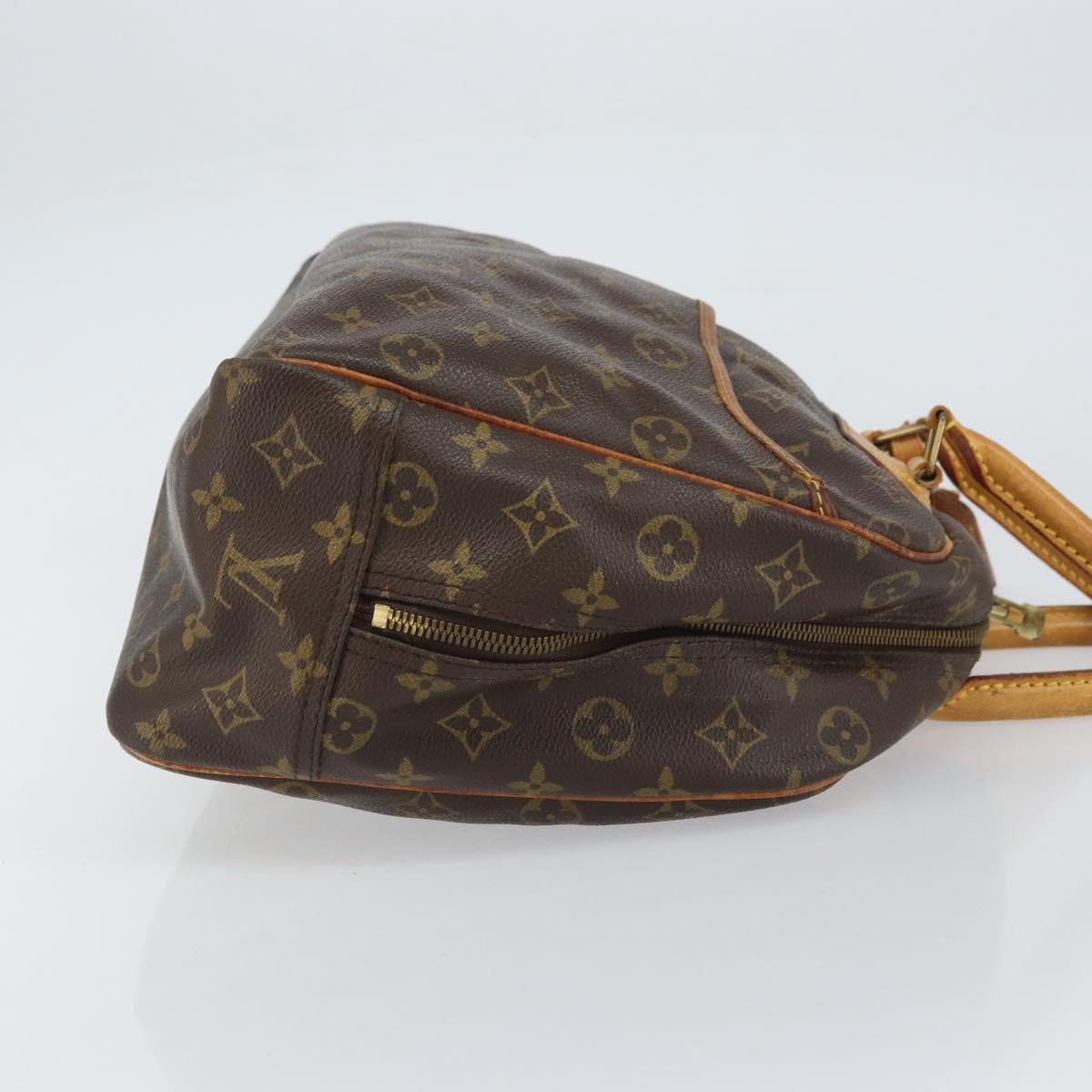 LOUIS VUITTON Monogram Deauville Hand Bag M47270 LV Auth BA8555