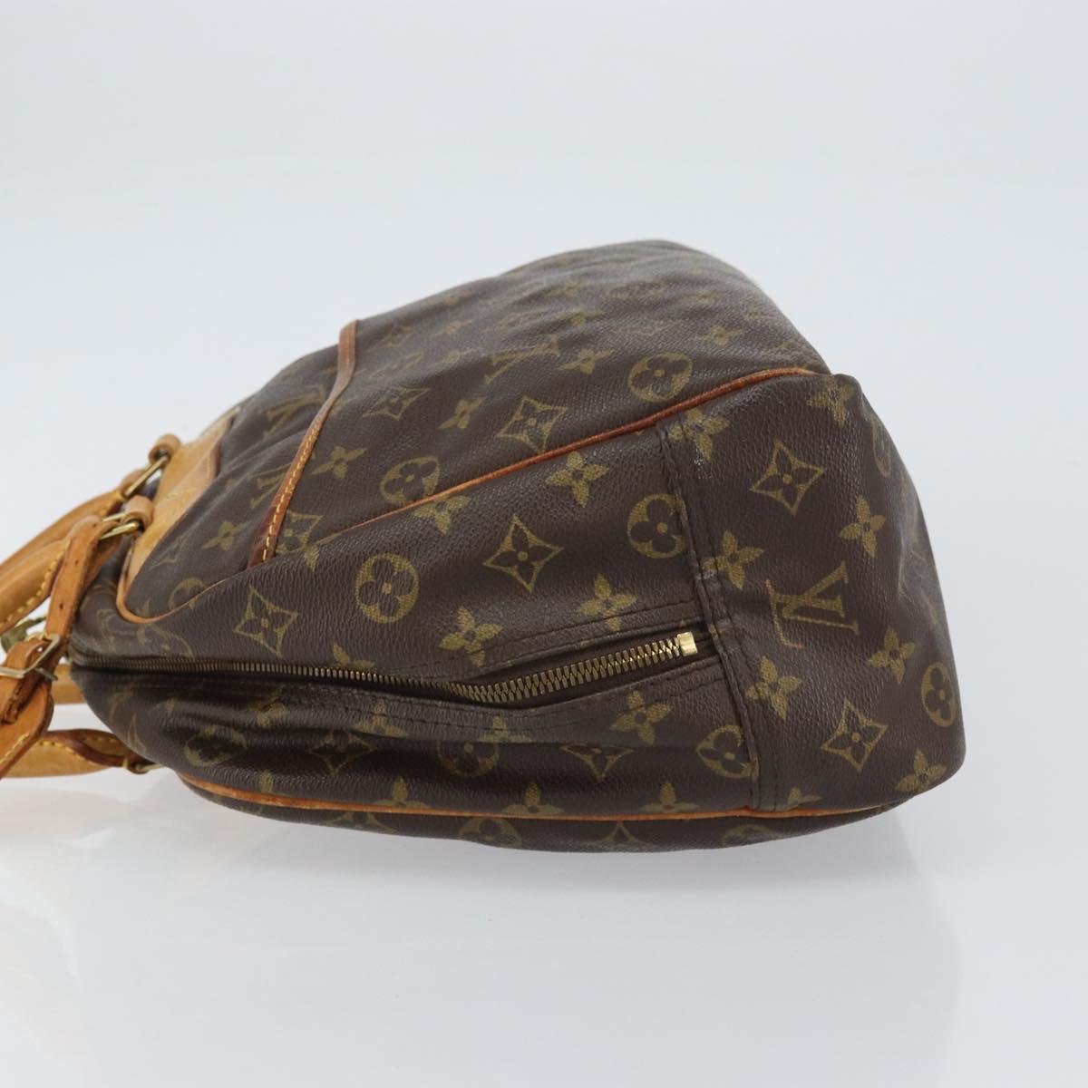 LOUIS VUITTON Monogram Deauville Hand Bag M47270 LV Auth BA8555