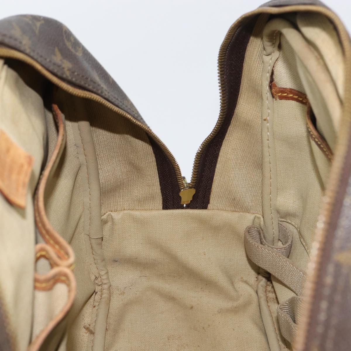 LOUIS VUITTON Monogram Deauville Hand Bag M47270 LV Auth BA8556