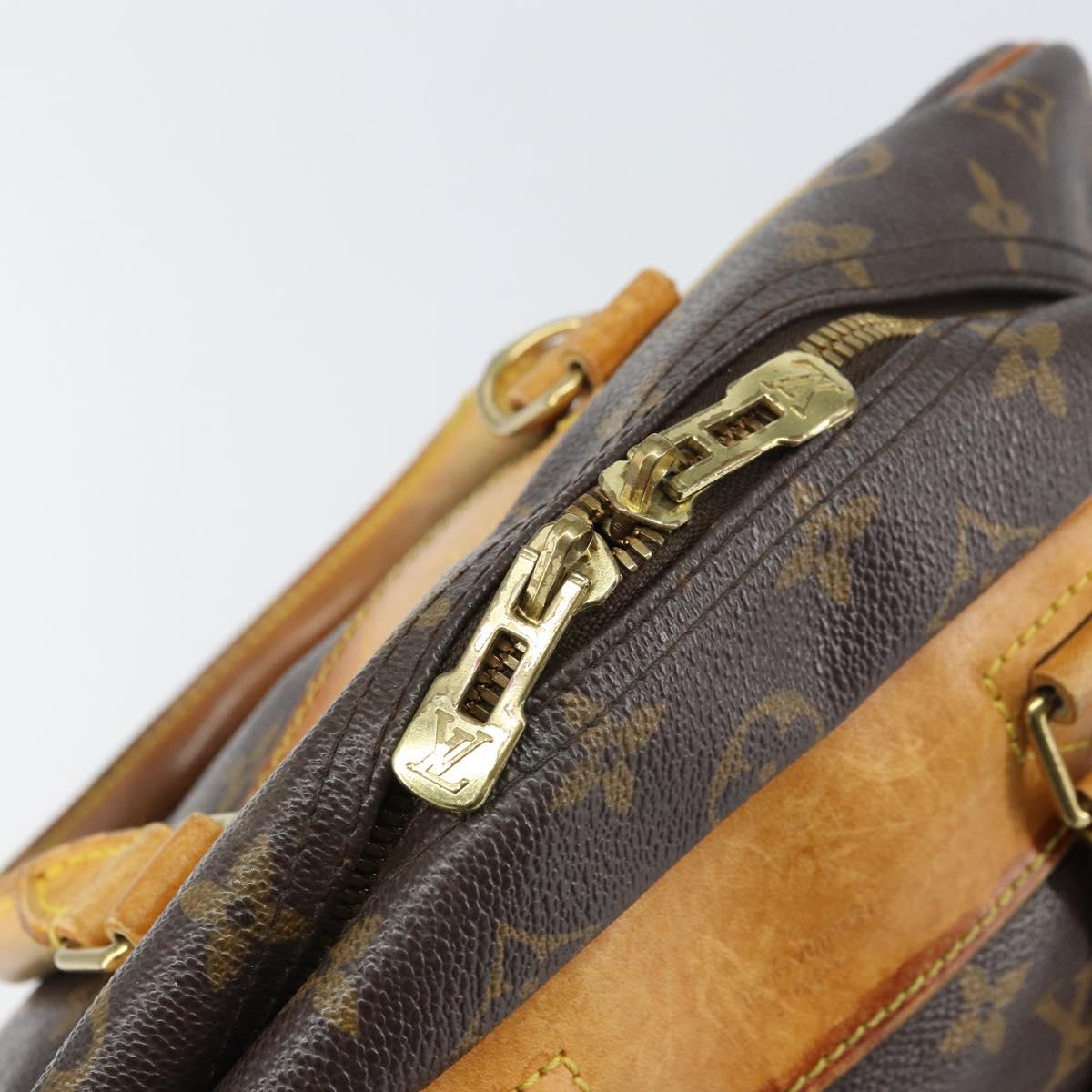 LOUIS VUITTON Monogram Deauville Hand Bag M47270 LV Auth BA8557