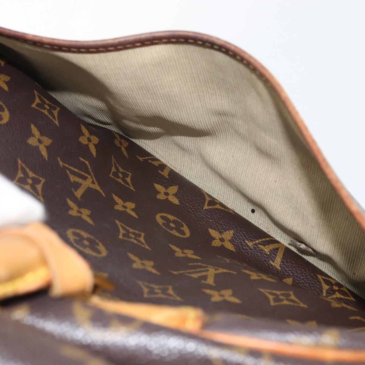 LOUIS VUITTON Monogram Deauville Hand Bag M47270 LV Auth BA8557