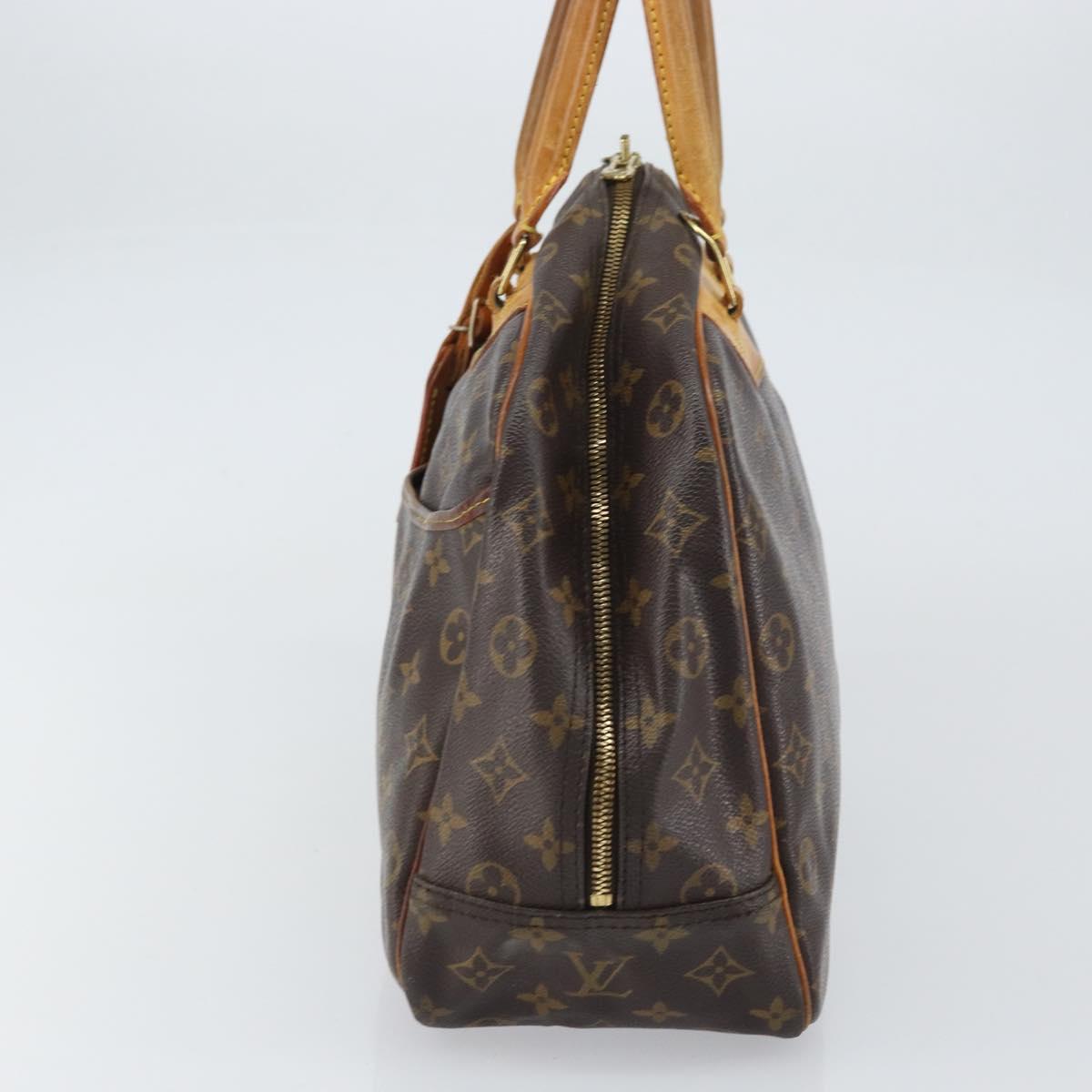 LOUIS VUITTON Monogram Deauville Hand Bag M47270 LV Auth BA8557