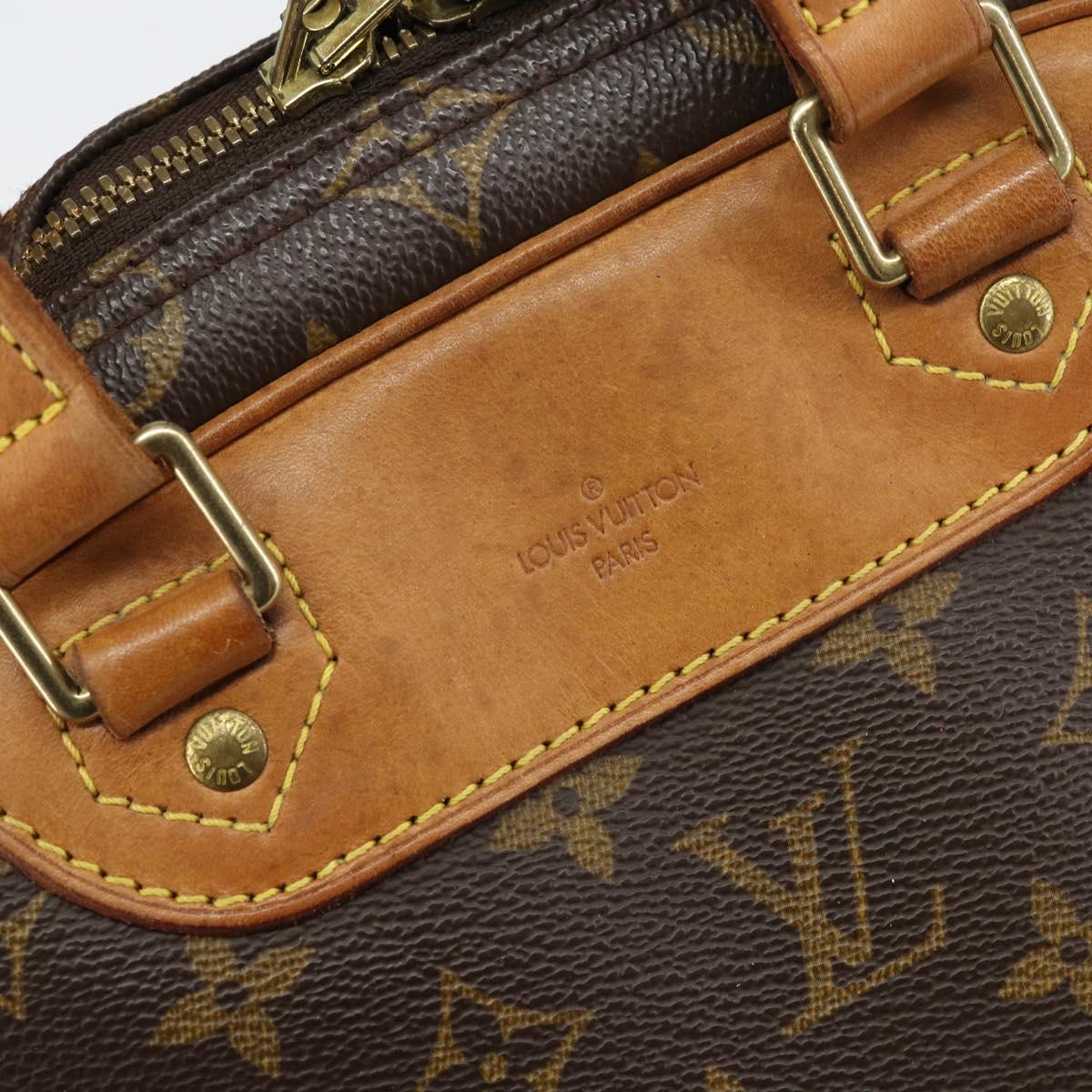 LOUIS VUITTON Monogram Excursion Hand Bag M41450 LV Auth BA8565
