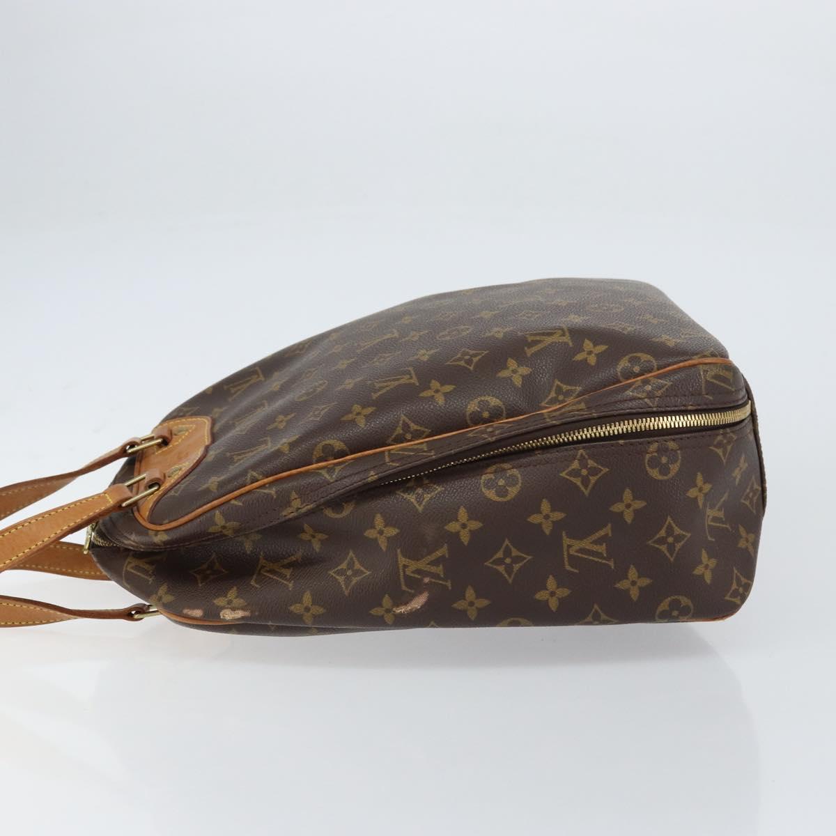 LOUIS VUITTON Monogram Excursion Hand Bag M41450 LV Auth BA8565