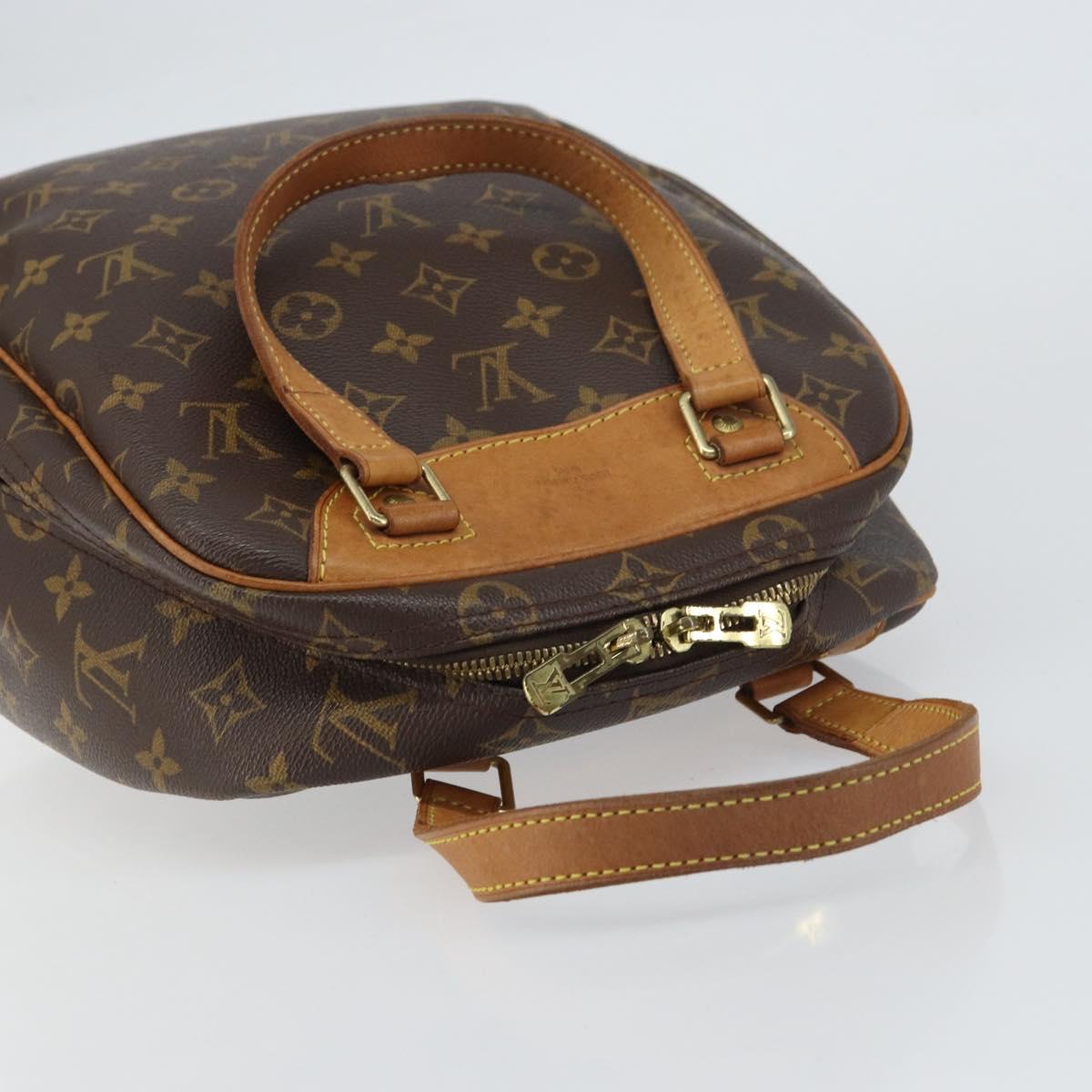 LOUIS VUITTON Monogram Excursion Hand Bag M41450 LV Auth BA8565