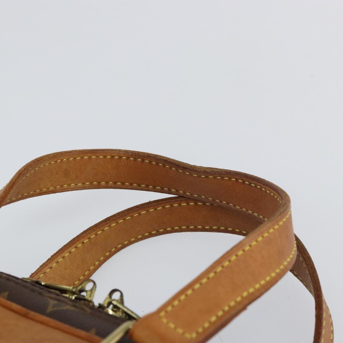 LOUIS VUITTON Monogram Excursion Hand Bag M41450 LV Auth BA8565