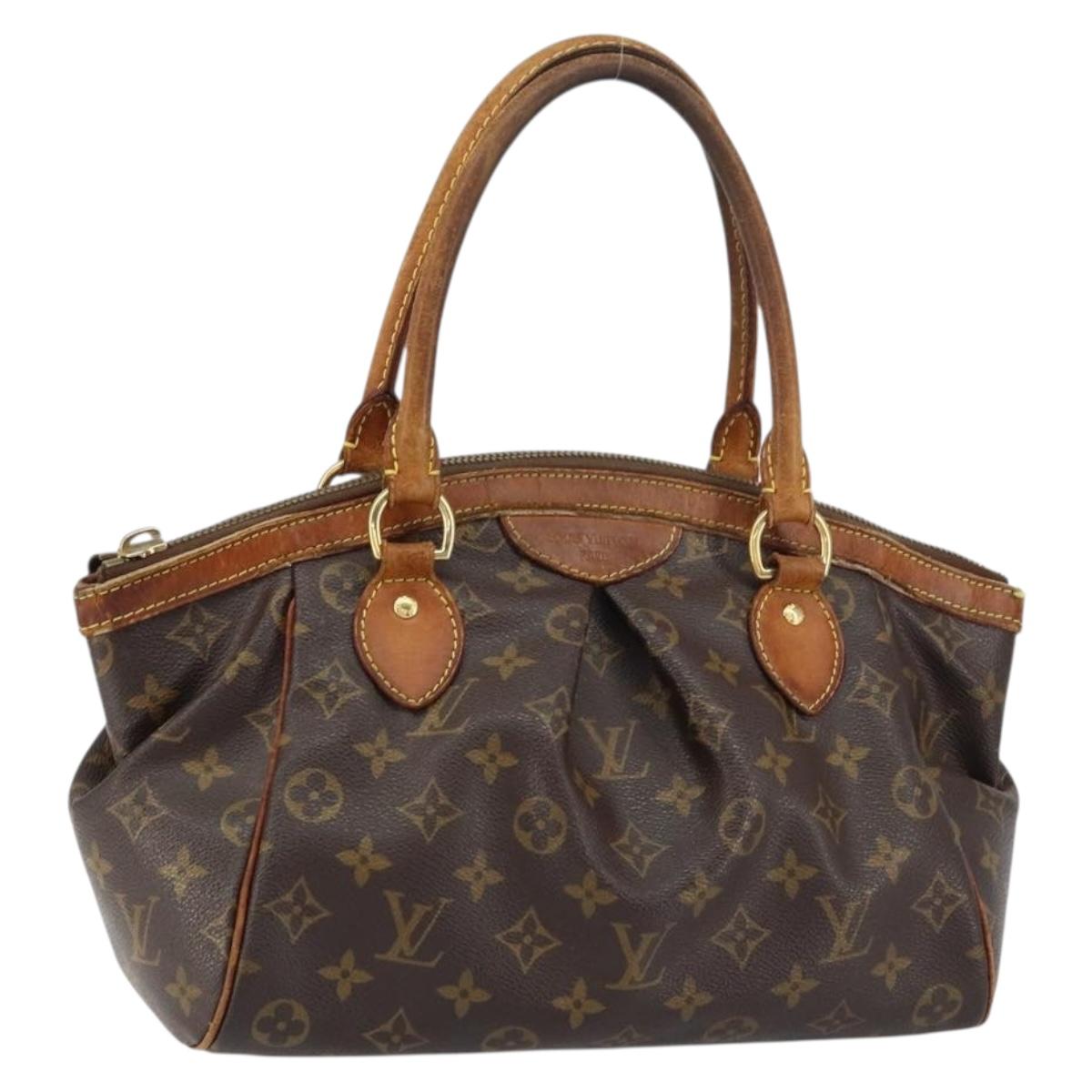 LOUIS VUITTON Monogram Tivoli PM Hand Bag M40143 LV Auth BA8567