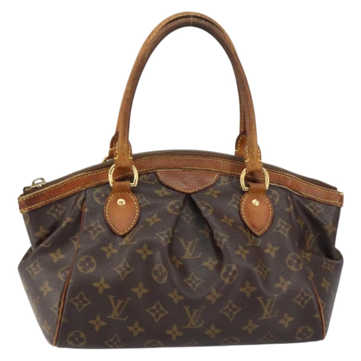 LOUIS VUITTON Monogram Tivoli PM Hand Bag M40143 LV Auth BA8567