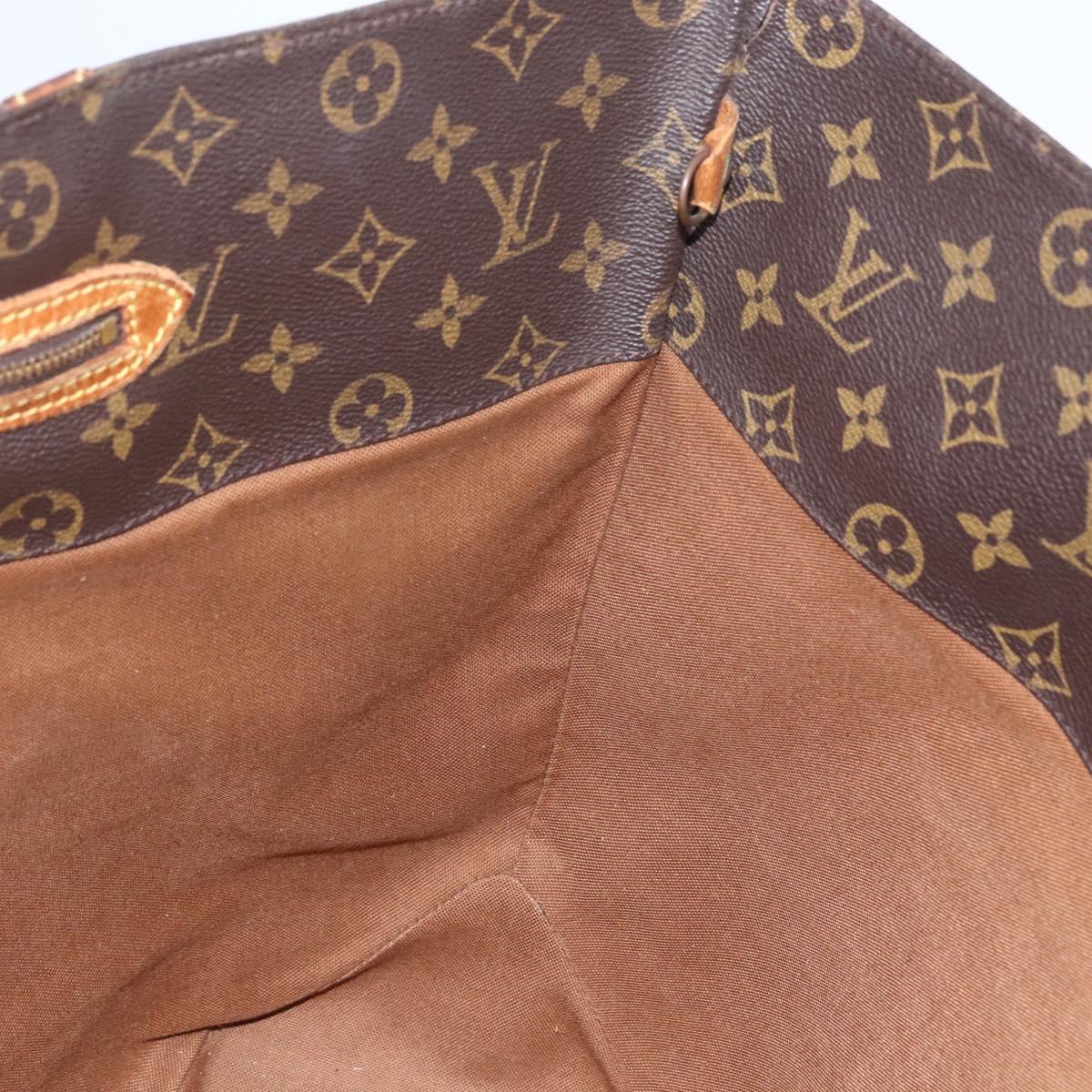 LOUIS VUITTON Monogram Sac Shopping Tote Bag M51108 LV Auth BA8568