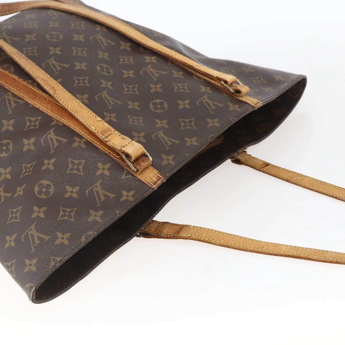 LOUIS VUITTON Monogram Sac Shopping Tote Bag M51108 LV Auth BA8568