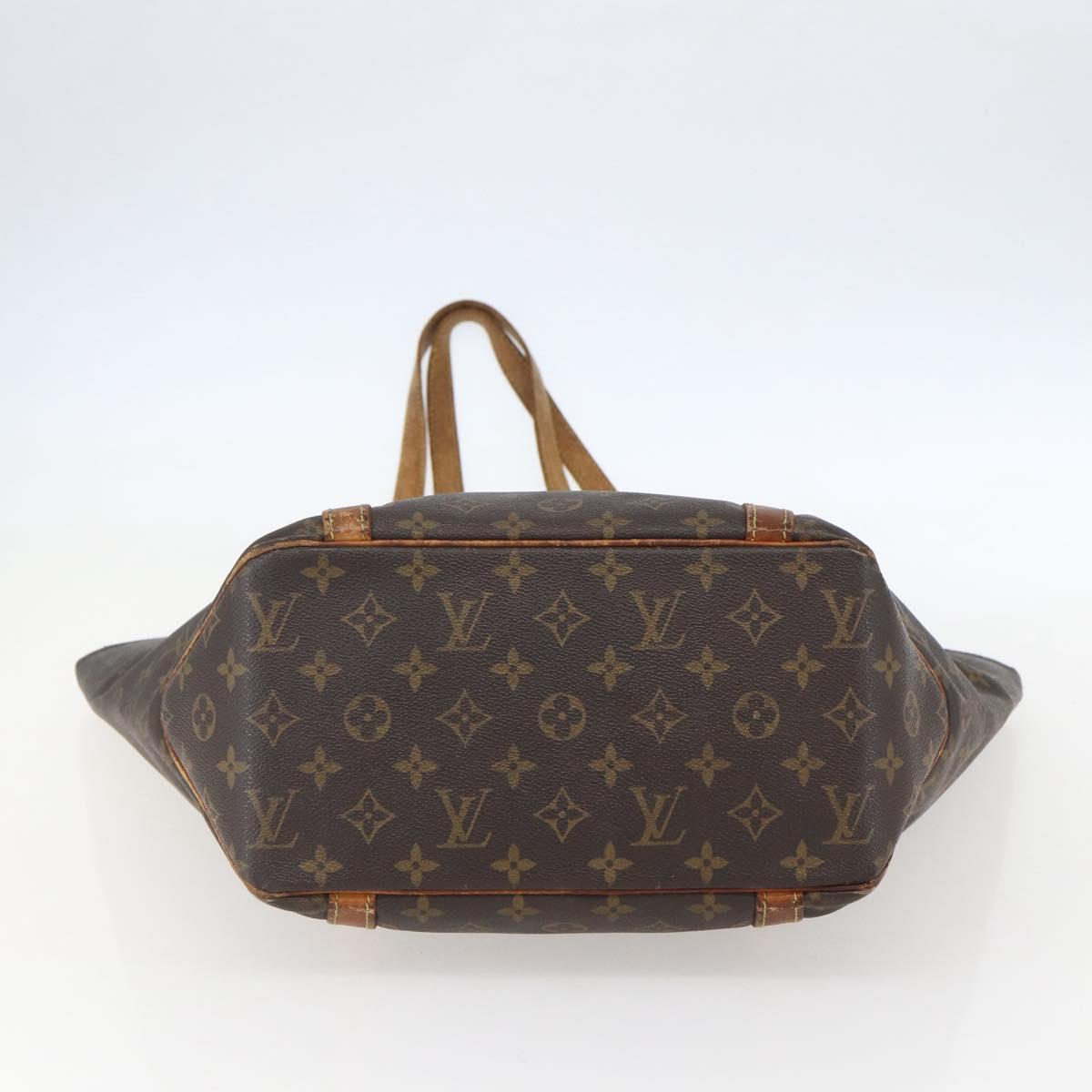 LOUIS VUITTON Monogram Sac Shopping Tote Bag M51108 LV Auth BA8568