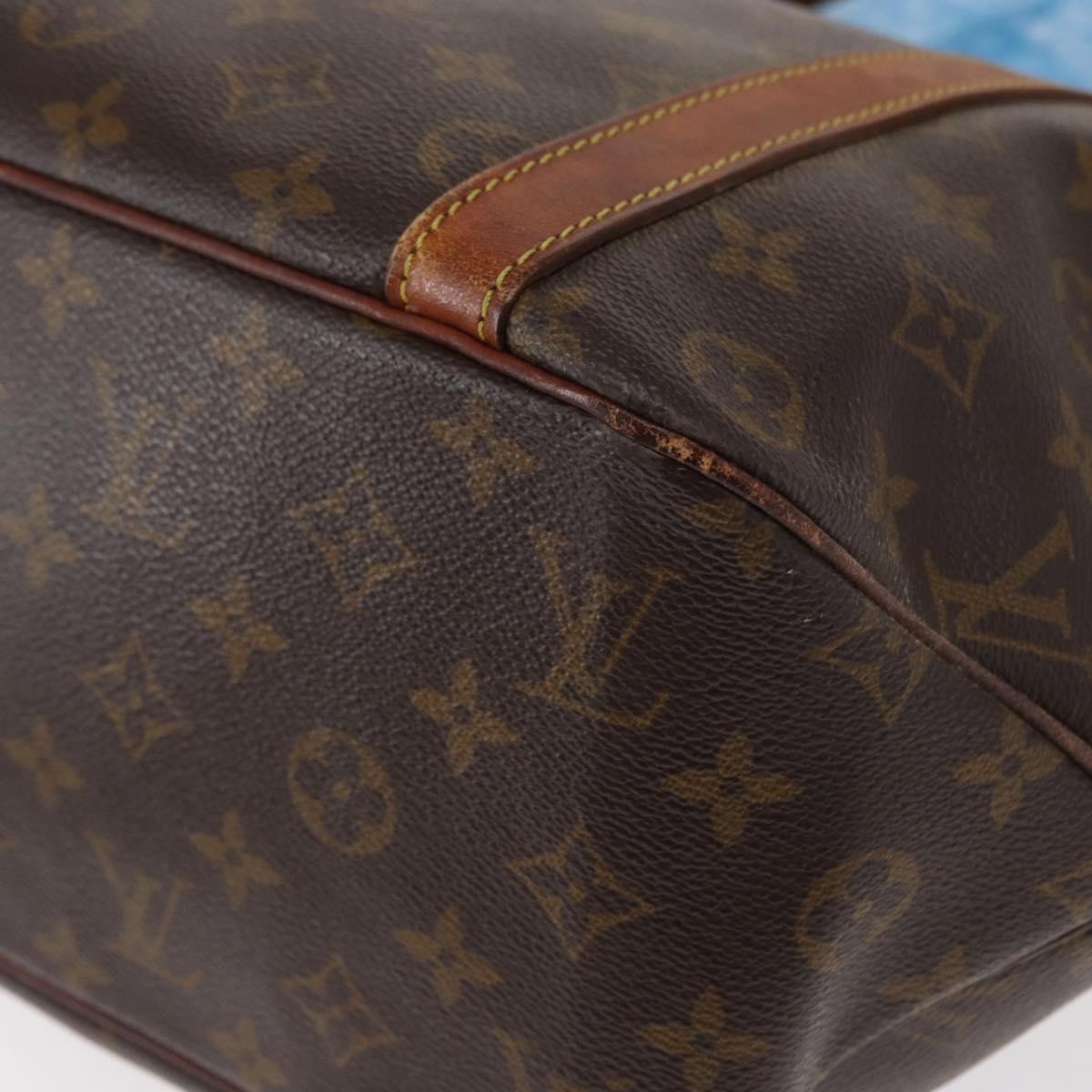 LOUIS VUITTON Monogram Sac Shopping Tote Bag M51108 LV Auth BA8569