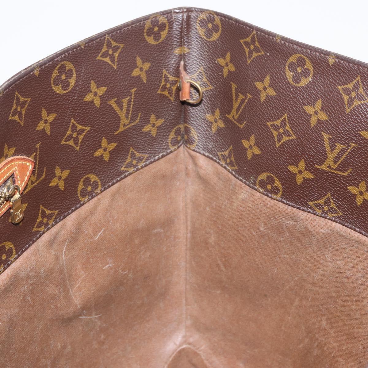 LOUIS VUITTON Monogram Sac Shopping Tote Bag M51108 LV Auth BA8569