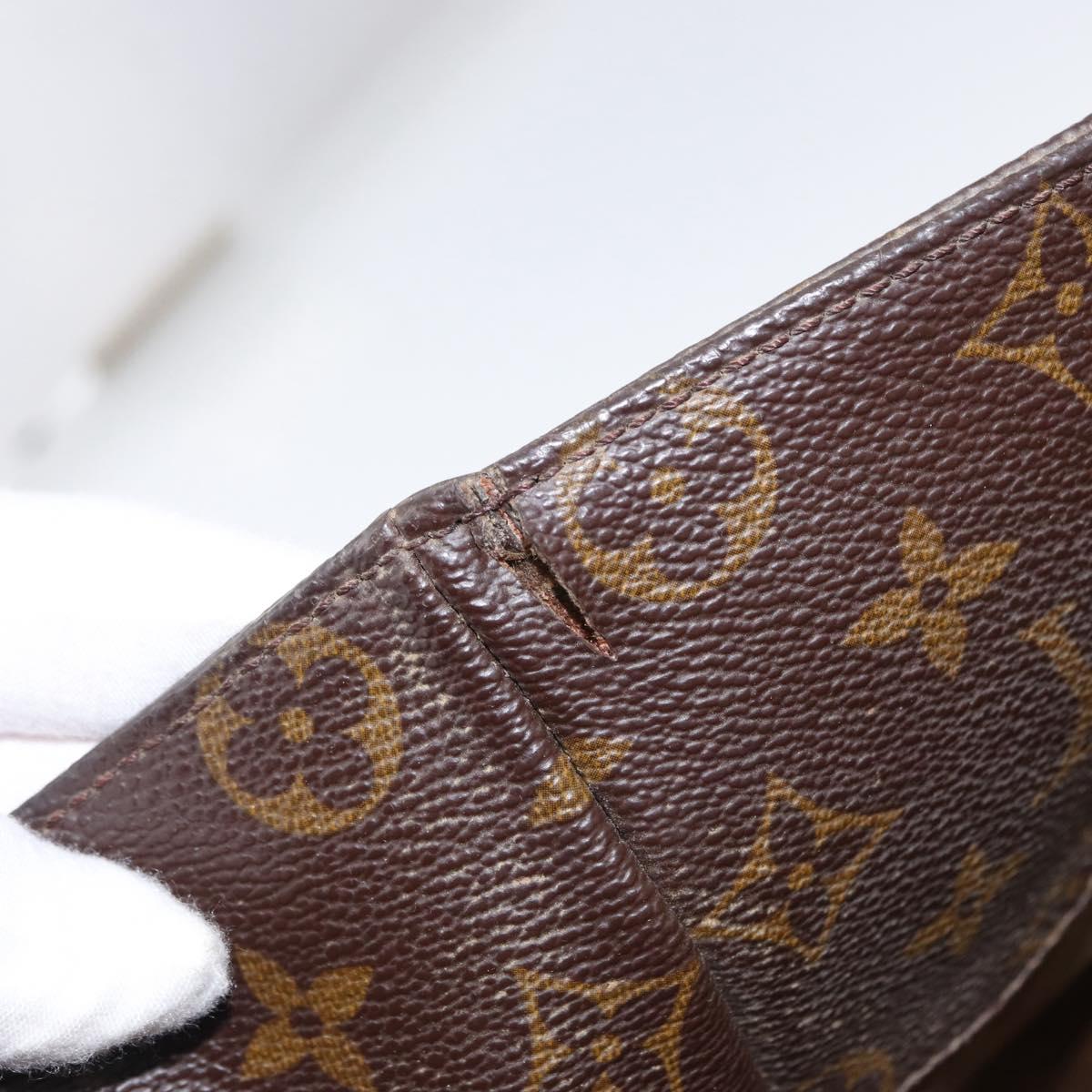 LOUIS VUITTON Monogram Sac Shopping Tote Bag M51108 LV Auth BA8569