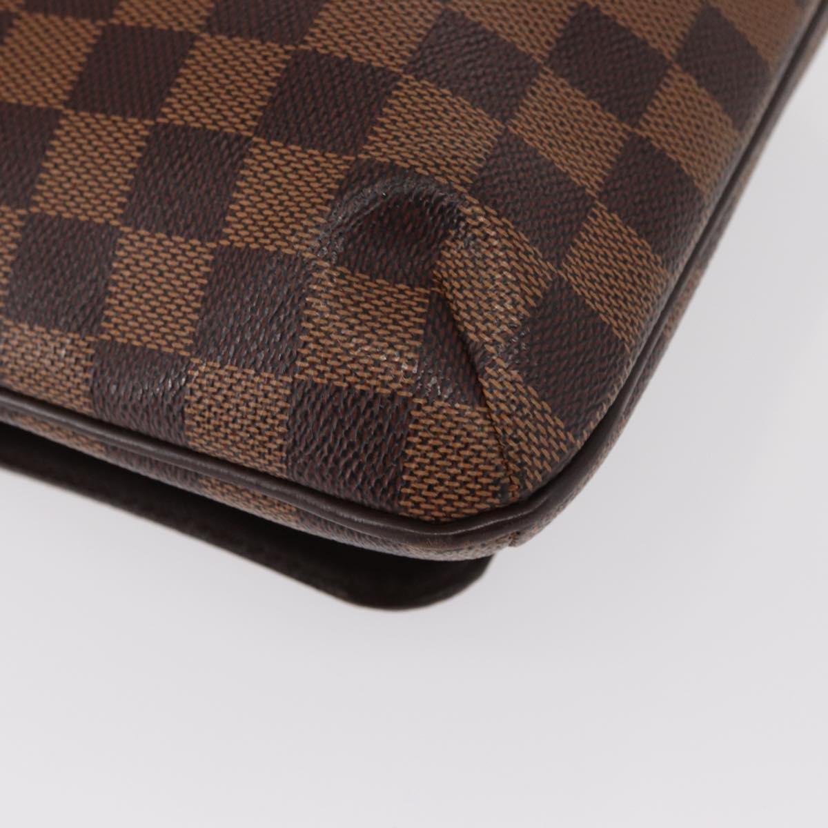 LOUIS VUITTON Damier Ebene Musette Salsa Short Shoulder Bag N51260 Auth BA8574