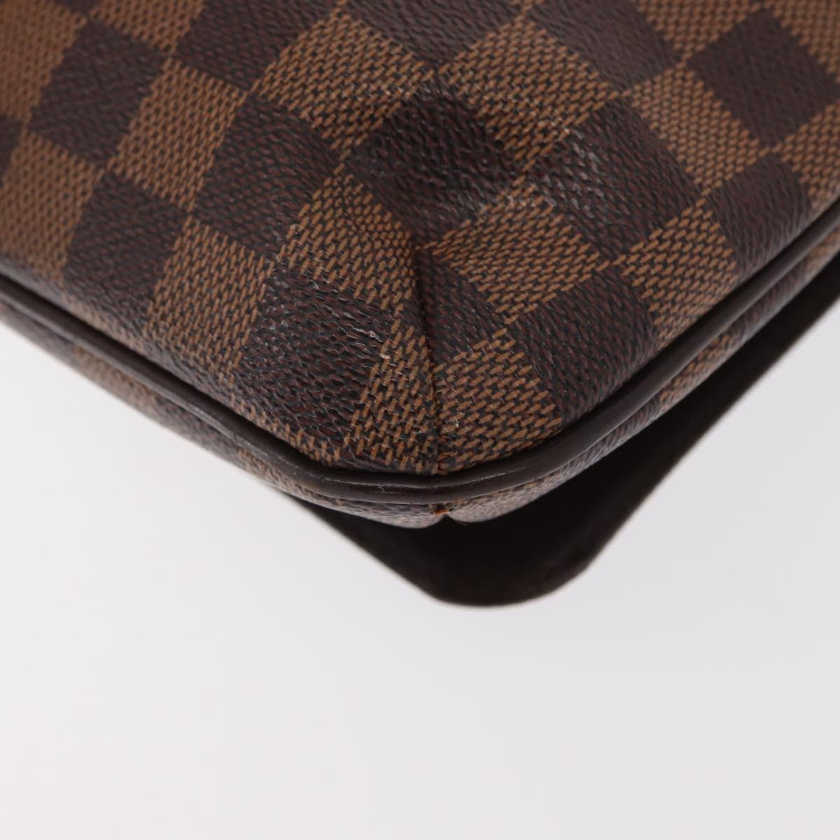 LOUIS VUITTON Damier Ebene Musette Salsa Short Shoulder Bag N51260 Auth BA8574