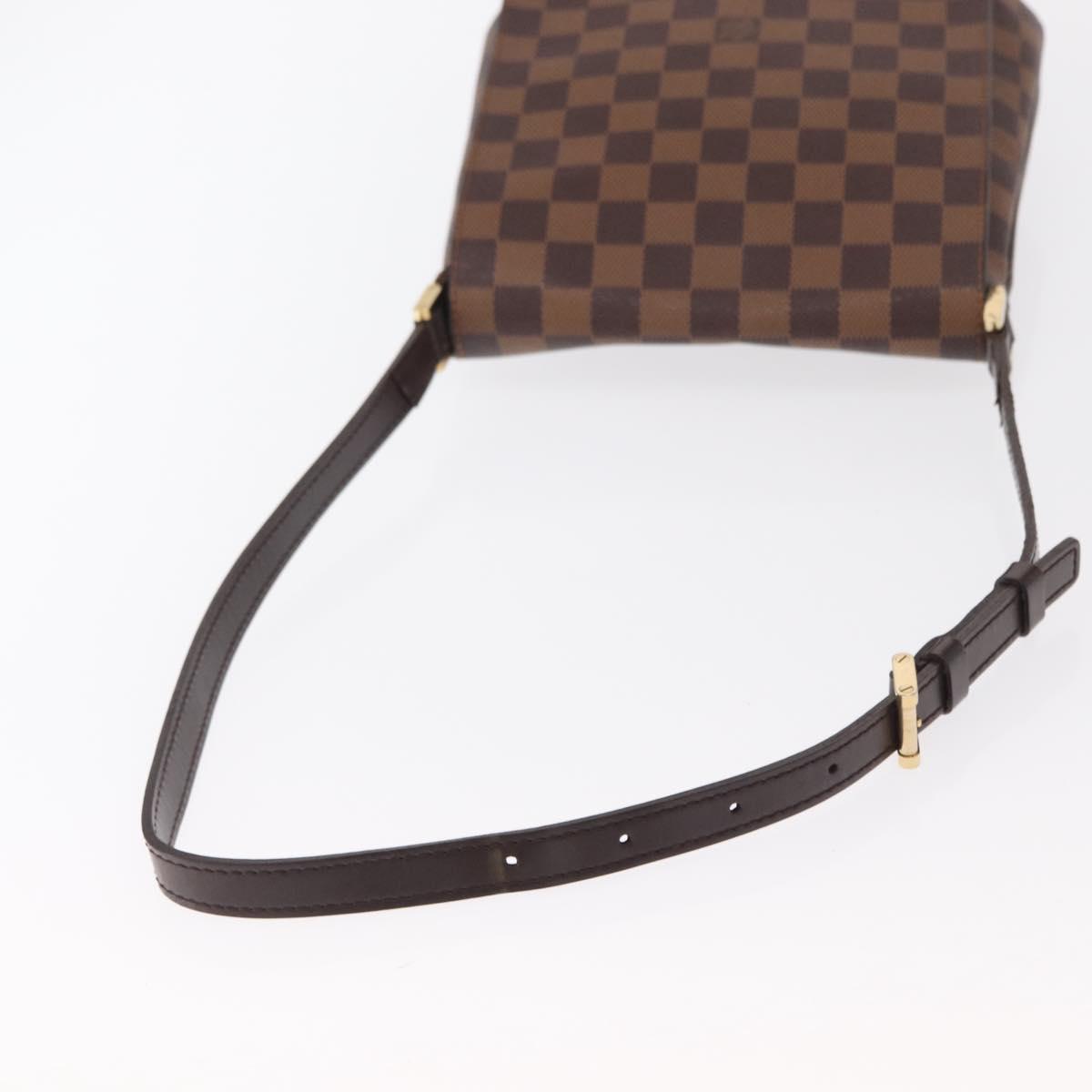 LOUIS VUITTON Damier Ebene Musette Salsa Short Shoulder Bag N51260 Auth BA8574