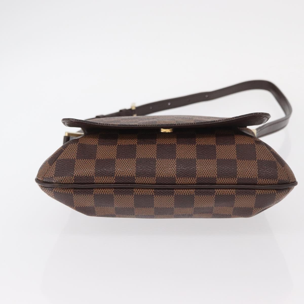 LOUIS VUITTON Damier Ebene Musette Salsa Short Shoulder Bag N51260 Auth BA8574