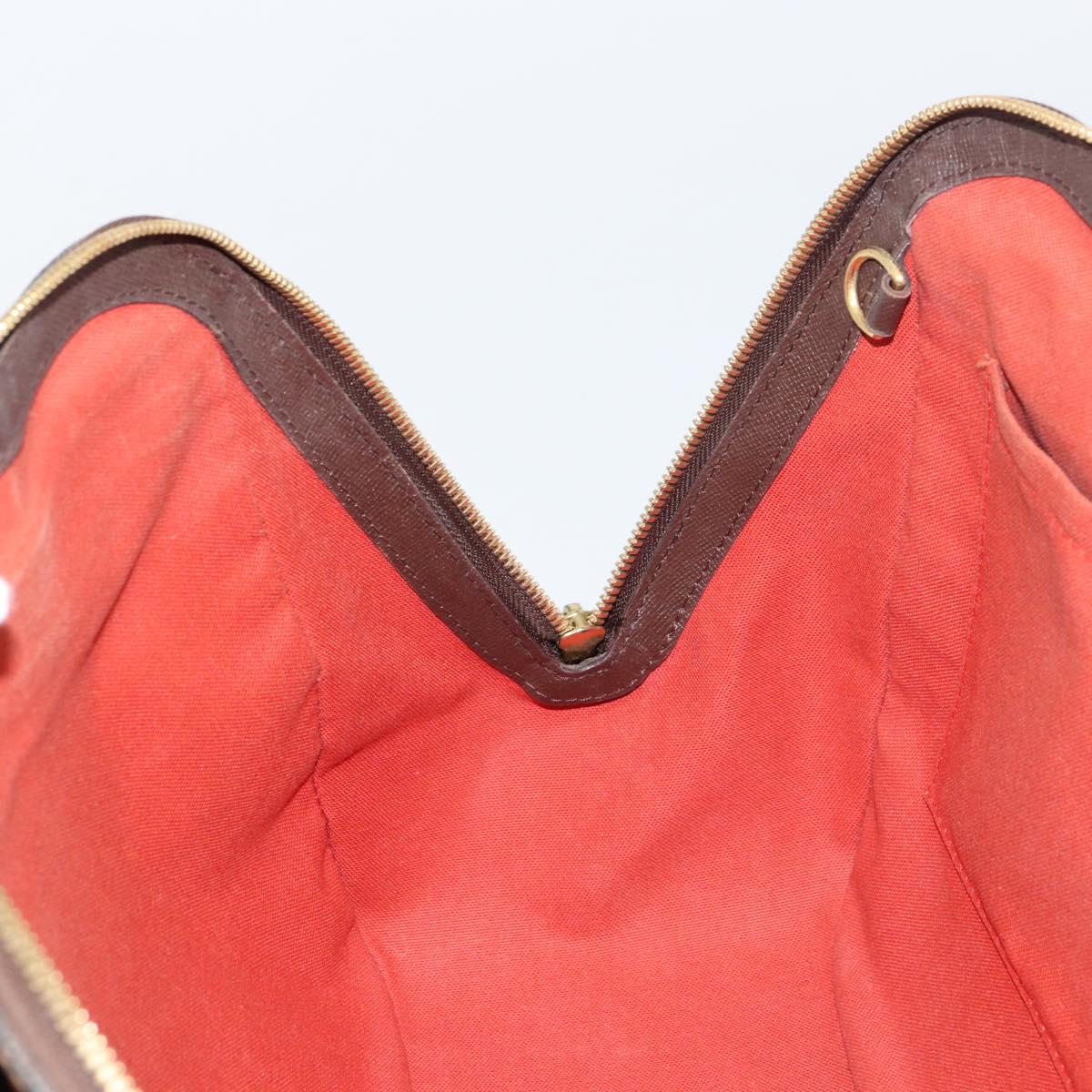 LOUIS VUITTON Damier Ebene Belem MM Shoulder Bag N51174 LV Auth BA8577