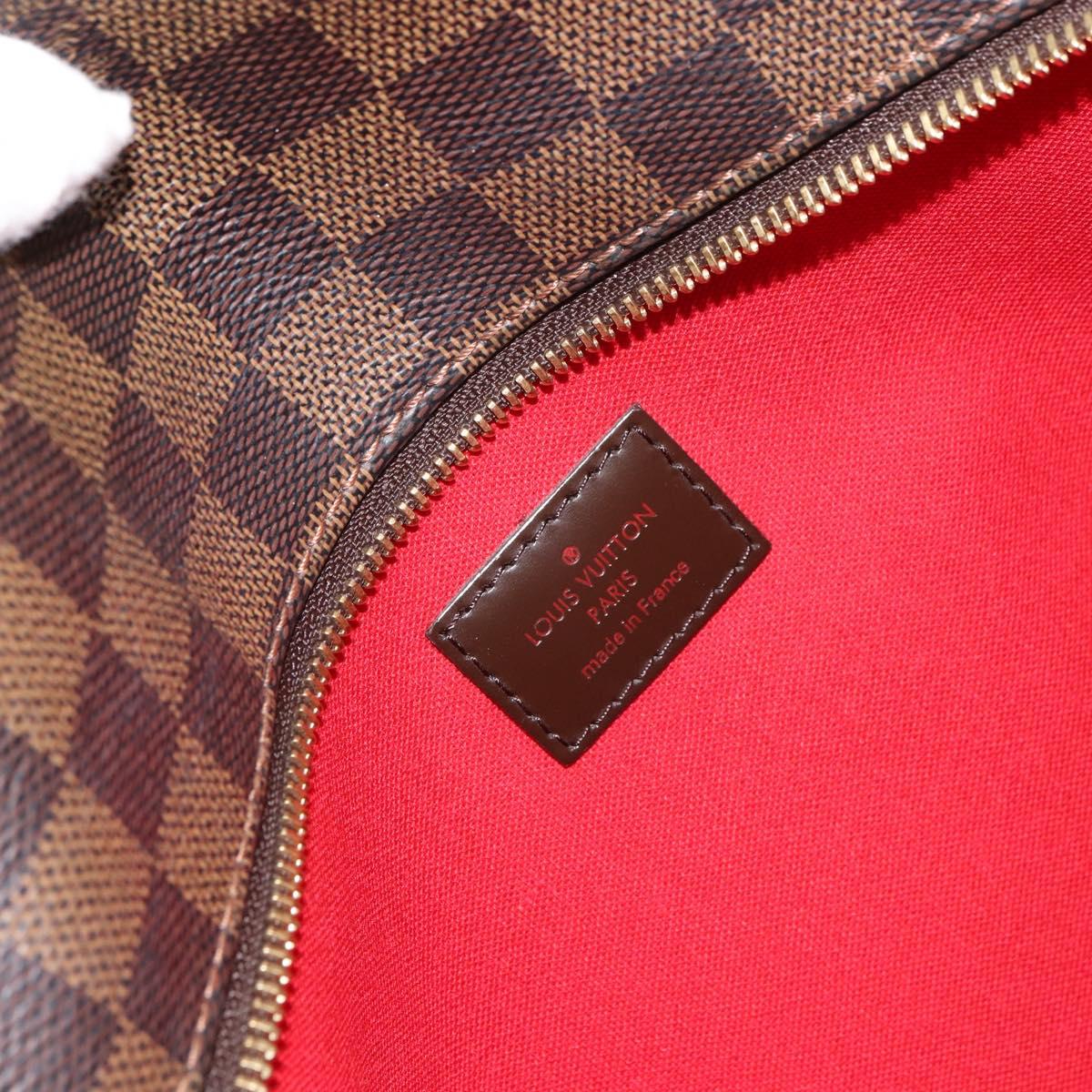 LOUIS VUITTON Damier Ebene Bloomsbury GM Shoulder Bag N42250 LV Auth BA8578