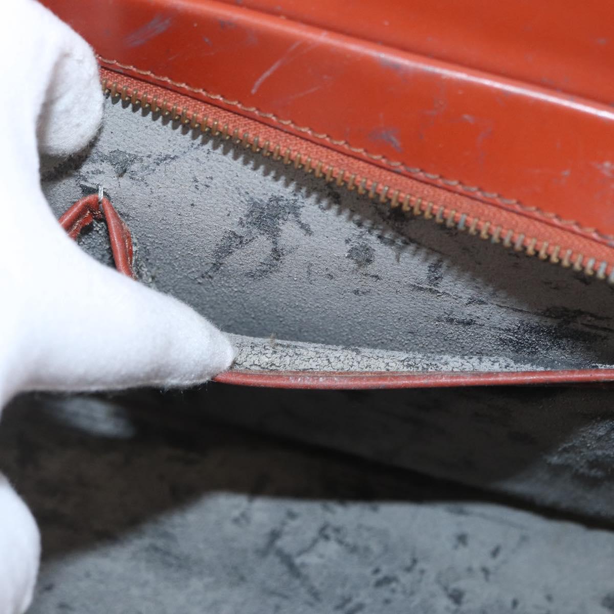 LOUIS VUITTON Epi Riviera Hand Bag Brown M48183 LV Auth BA8583