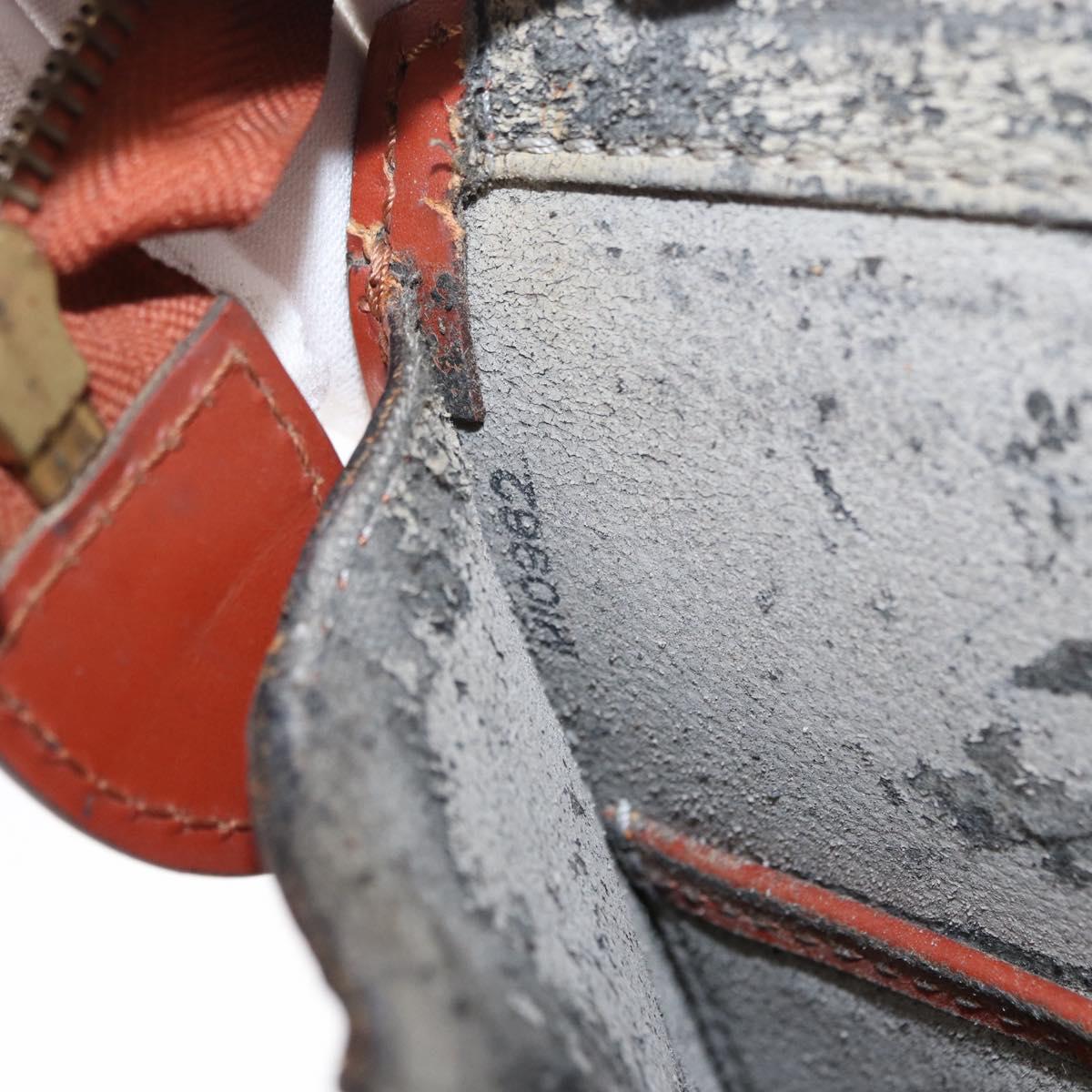 LOUIS VUITTON Epi Riviera Hand Bag Brown M48183 LV Auth BA8583