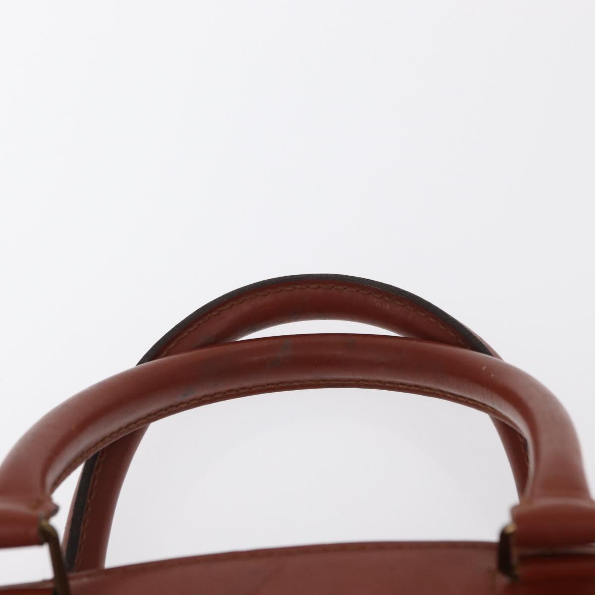 LOUIS VUITTON Epi Riviera Hand Bag Brown M48183 LV Auth BA8583