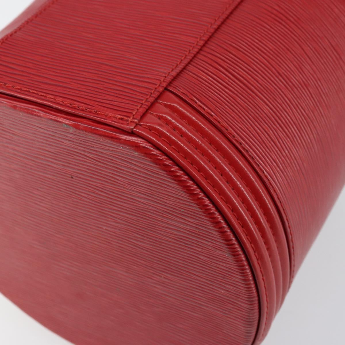 LOUIS VUITTON Epi Cannes Hand Bag Red M48037 LV Auth BA8584