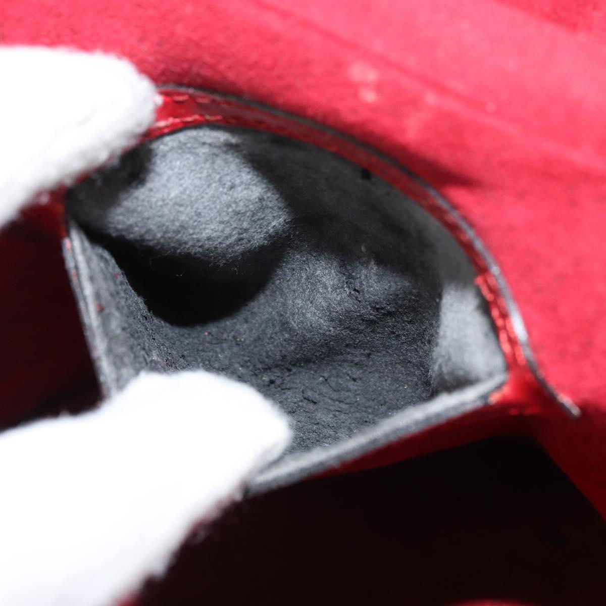 LOUIS VUITTON Epi Cannes Hand Bag Red M48037 LV Auth BA8584