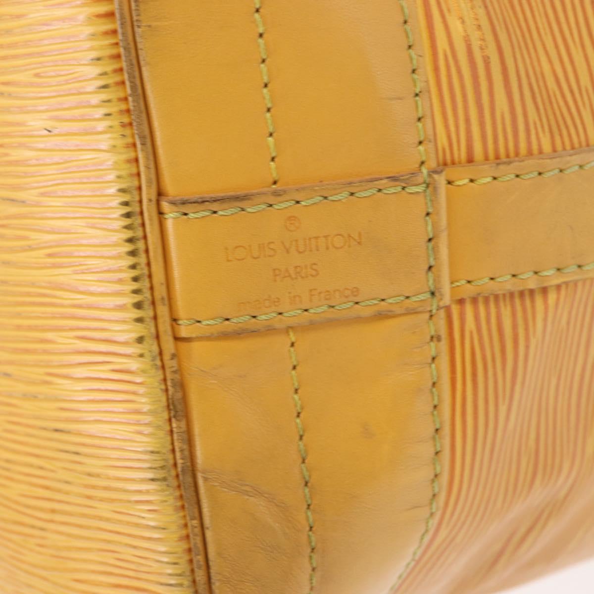 LOUIS VUITTON Epi Noe Shoulder Bag Tassili Yellow M44009 LV Auth BA8586