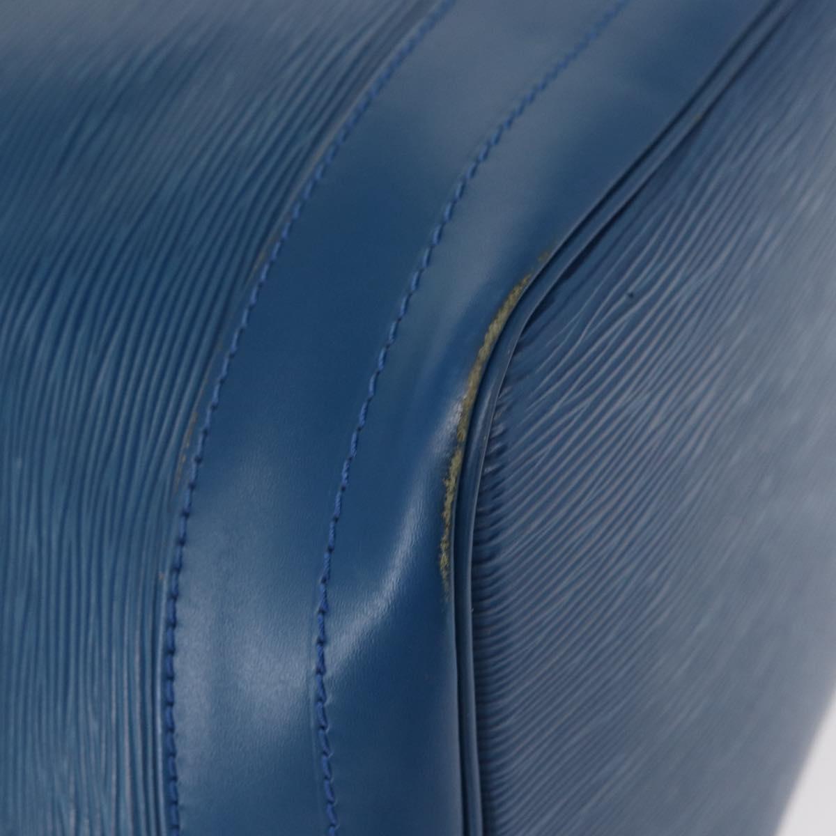 LOUIS VUITTON Epi Noe Shoulder Bag Toledo Blue M44005 LV Auth BA8587