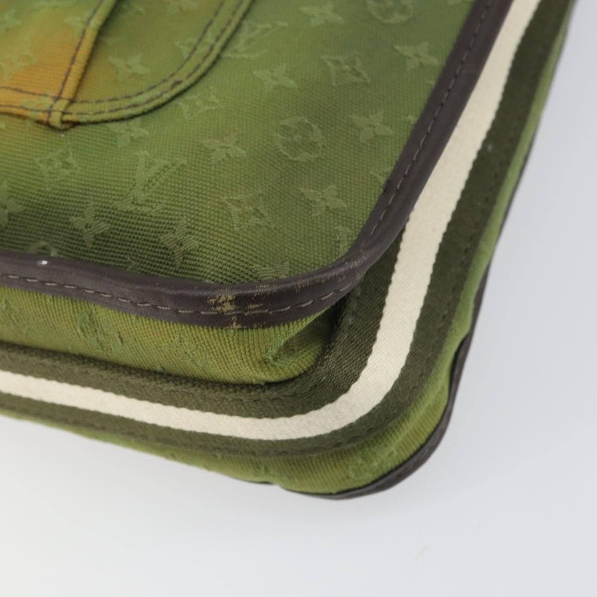 LOUIS VUITTON Monogram Mini Besace Mary Kate Bag TST Khaki M92322 LV Auth BA8594