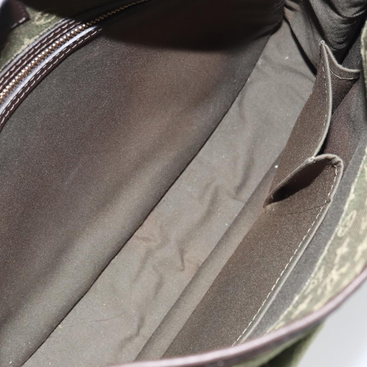 LOUIS VUITTON Monogram Mini Besace Mary Kate Bag TST Khaki M92322 LV Auth BA8594