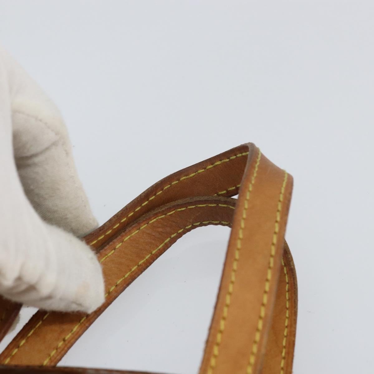 LOUIS VUITTON Monogram Vernis Reade PM Hand Bag Bronze M91146 LV Auth BA8597