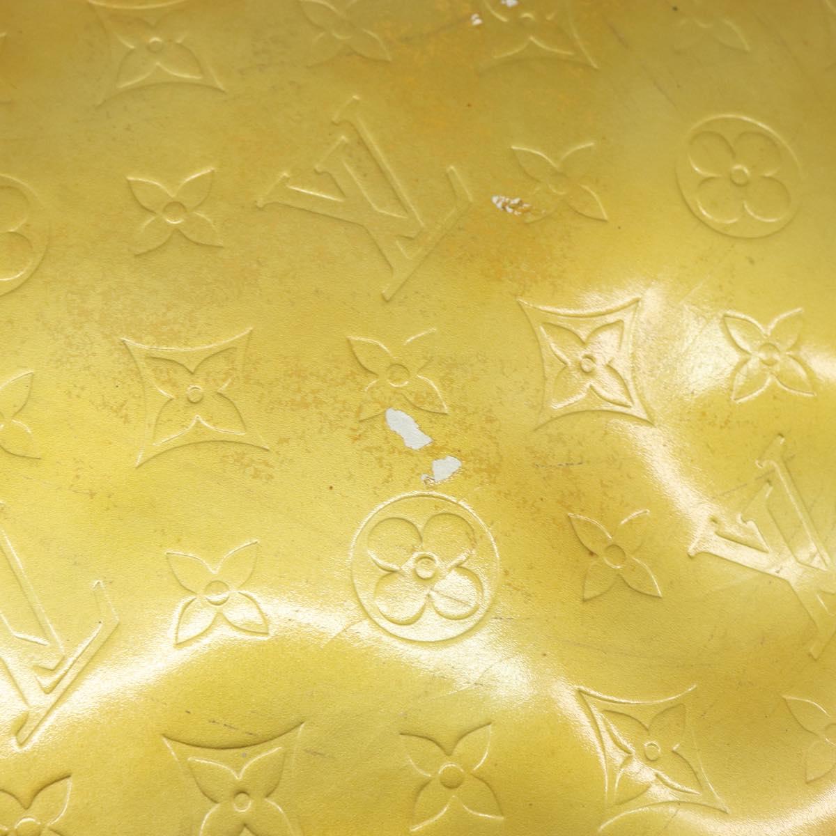 LOUIS VUITTON Monogram Vernis Houston Hand Bag Gris M91053 LV Auth BA8600