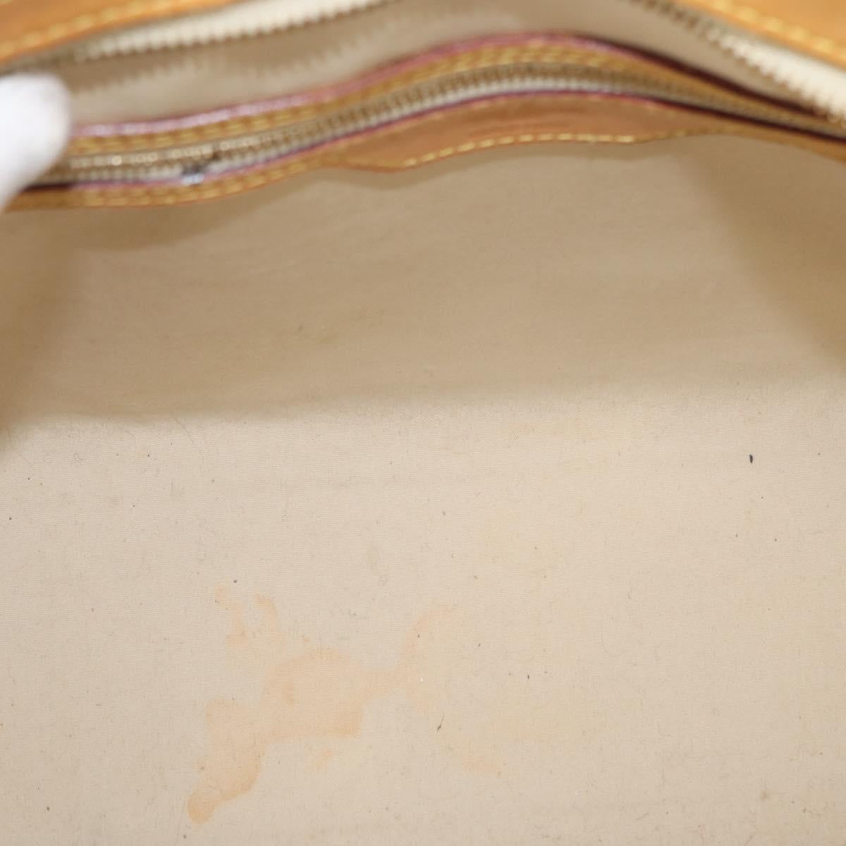 LOUIS VUITTON Monogram Vernis Blair MM Hand Bag 2way Citrin M90108 Auth BA8605