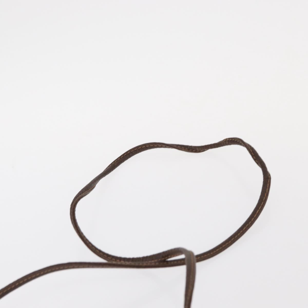 GUCCI GG Supreme Web Sherry Line Bag PVC Beige Gold 89 02 066 Auth BA8617