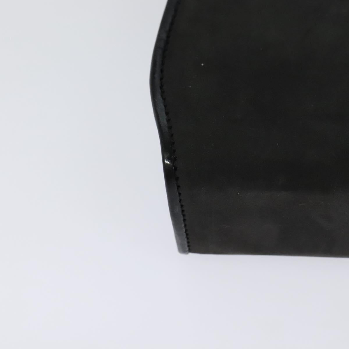 Salvatore Ferragamo Shoulder Bag Suede Gray Auth BA862