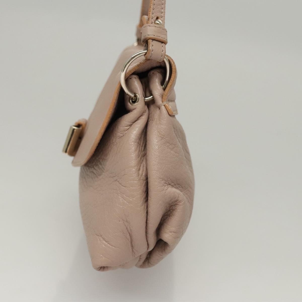 Chloe Elsie Hand Bag Leather 2way Pink Auth BA864