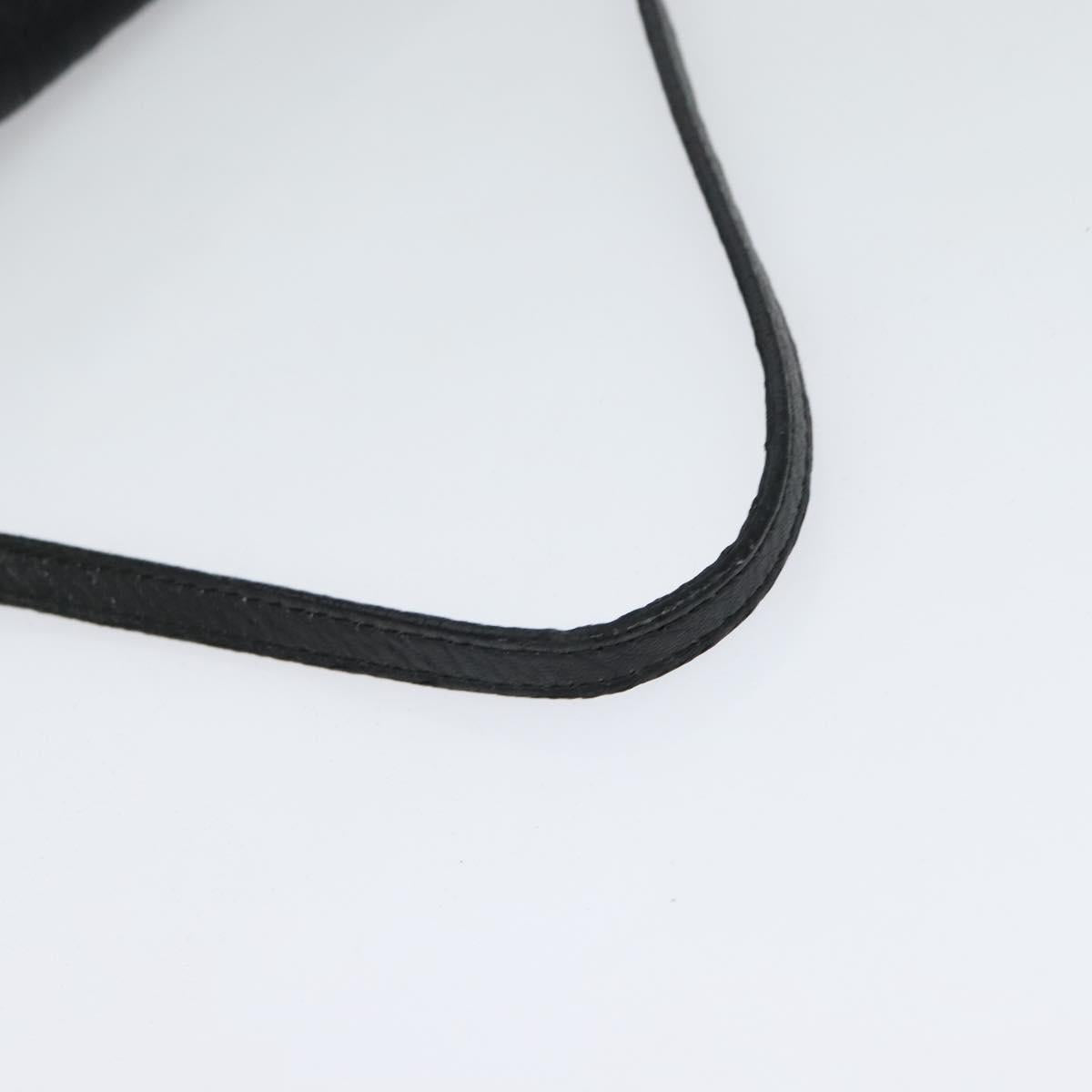 Chloe Elsie Hand Bag Leather 2way Black Auth BA866