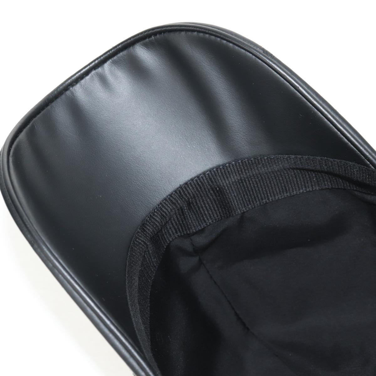 LOUIS VUITTON Monogram Shadow Cap Black M76581 LV Auth BA8732SAV