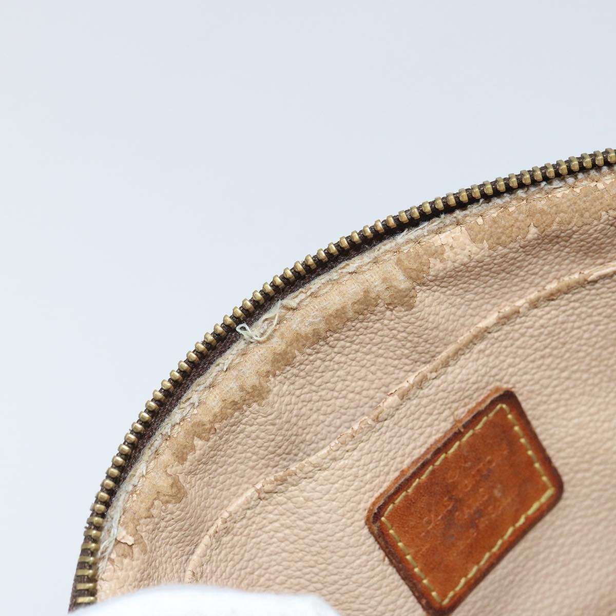 LOUIS VUITTON Monogram Pochette Cosmetic PM Pouch M43998 LV Auth BA8735
