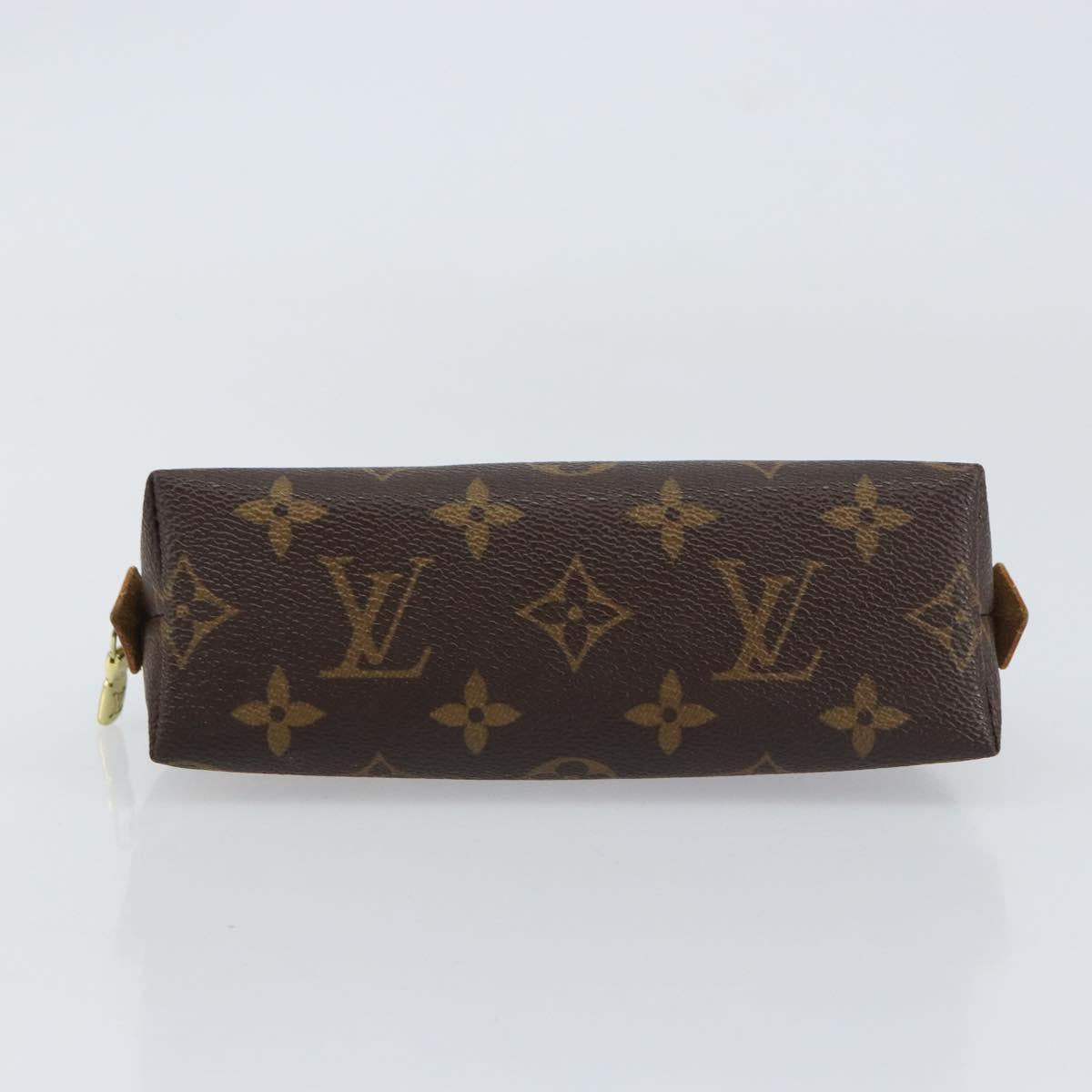 LOUIS VUITTON Monogram Pochette Cosmetic PM Pouch M43998 LV Auth BA8761