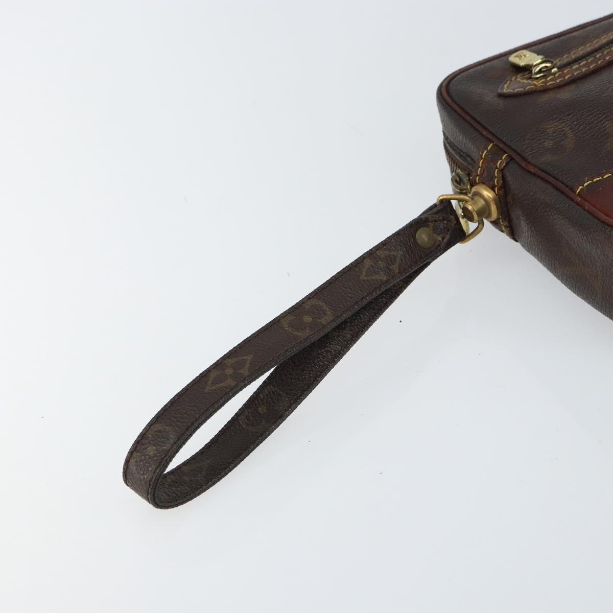 LOUIS VUITTON Monogram Marly Dragonne GM Clutch Bag M51825 LV Auth BA8769