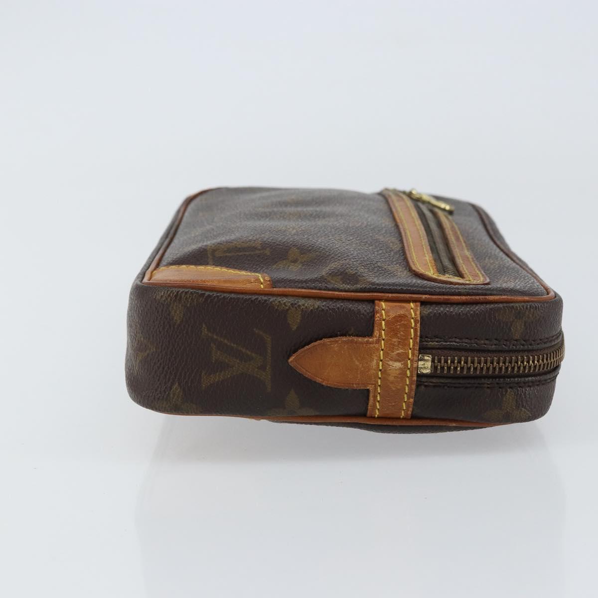 LOUIS VUITTON Monogram Marly Dragonne GM Clutch Bag M51825 LV Auth BA8769