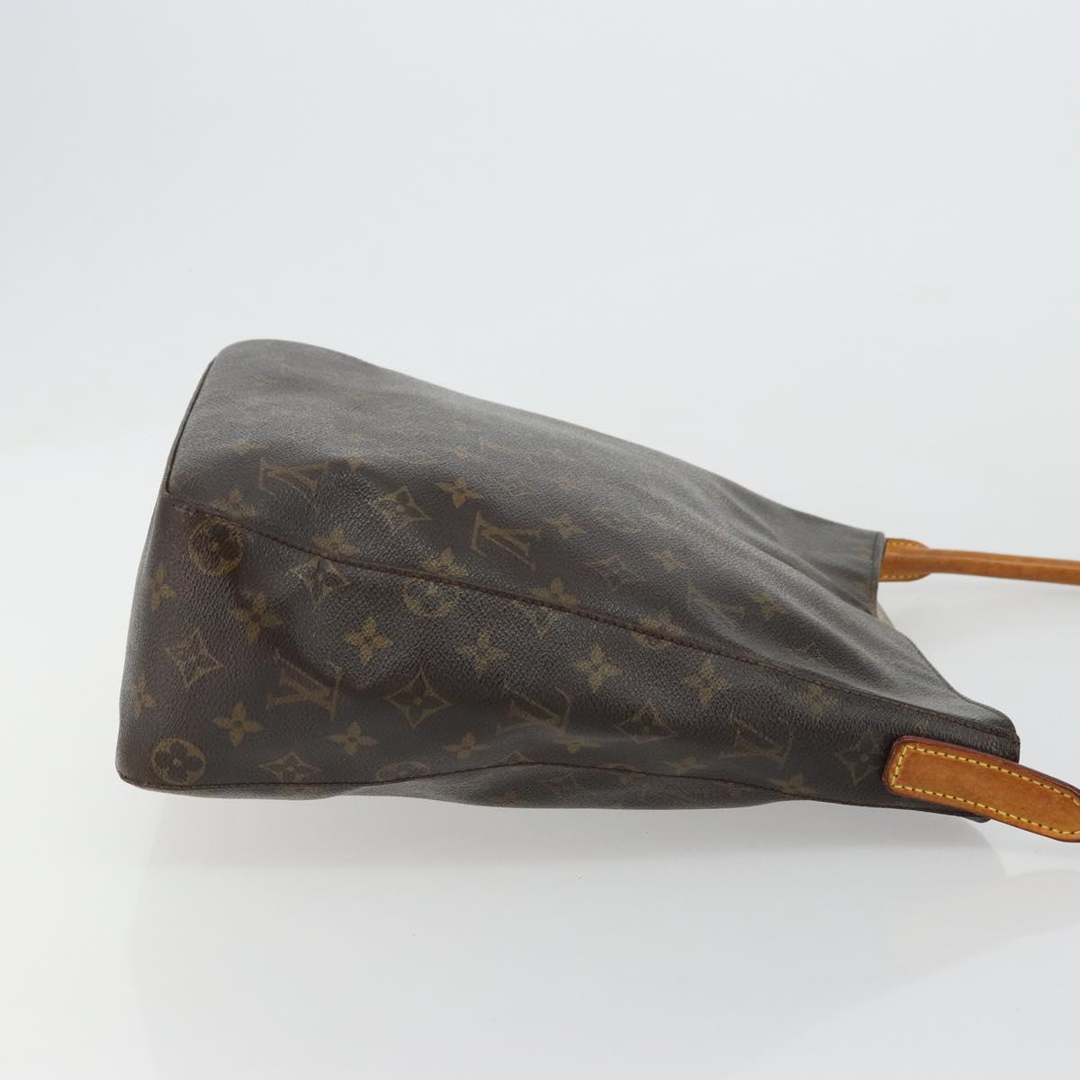 LOUIS VUITTON Monogram Looping GM Shoulder Bag M51145 LV Auth BA8806