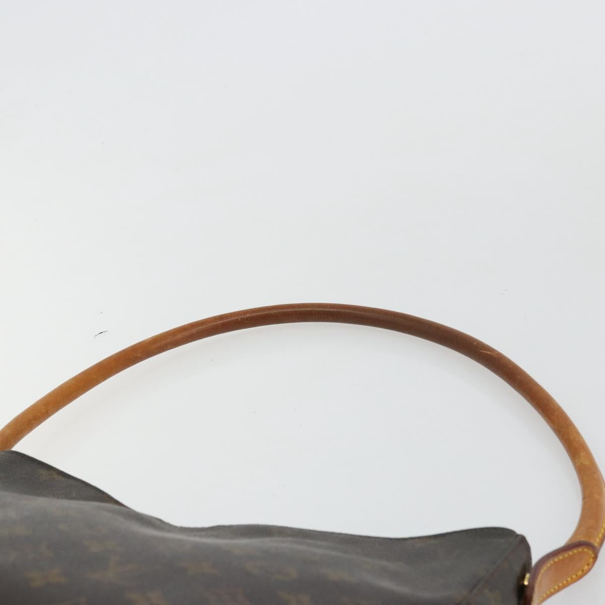 LOUIS VUITTON Monogram Looping GM Shoulder Bag M51145 LV Auth BA8806