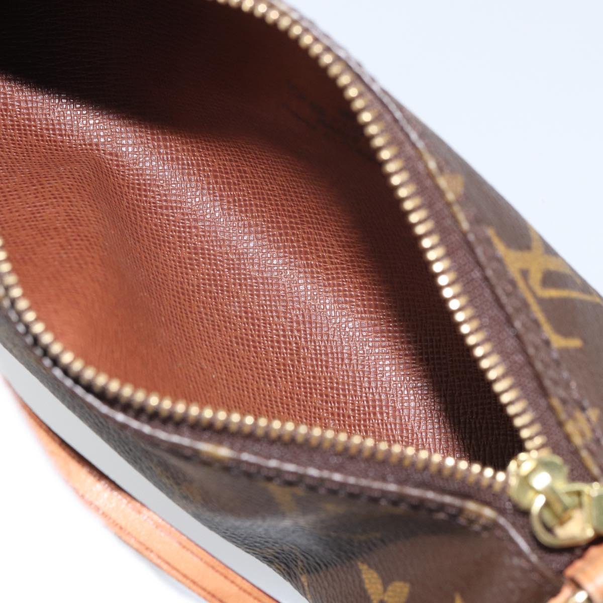LOUIS VUITTON Monogram Papillon Pouch LV Auth BA8807