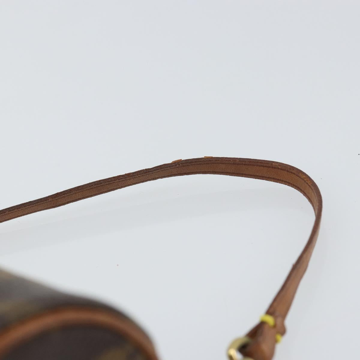 LOUIS VUITTON Monogram Papillon Pouch LV Auth BA8808
